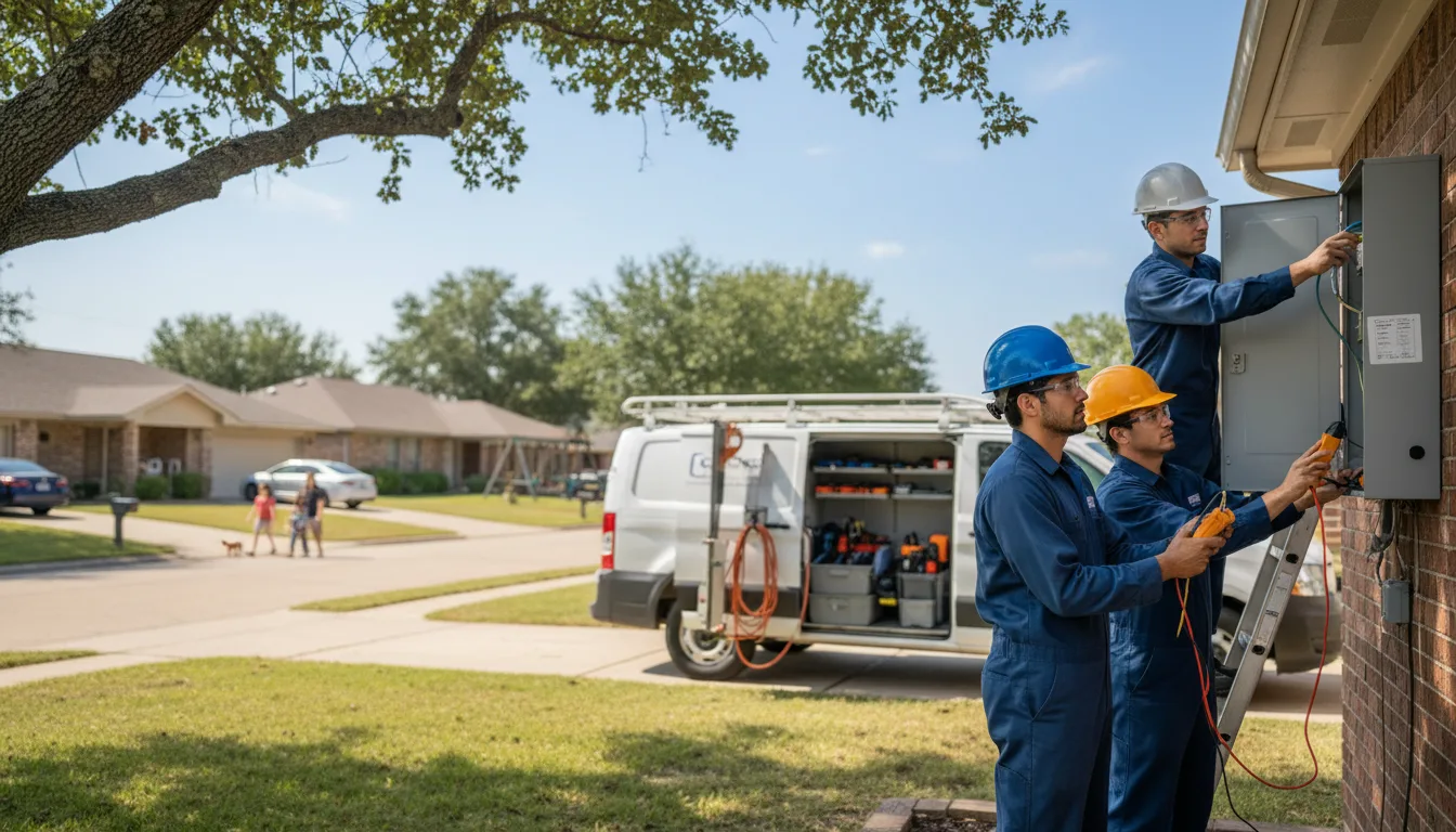 Certified electrician providing emergency electrical services in Fayville, MA